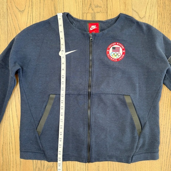 Nike Team USA Navy Blue Olympic Logo Jacket Size Large - Picture 8 of 16